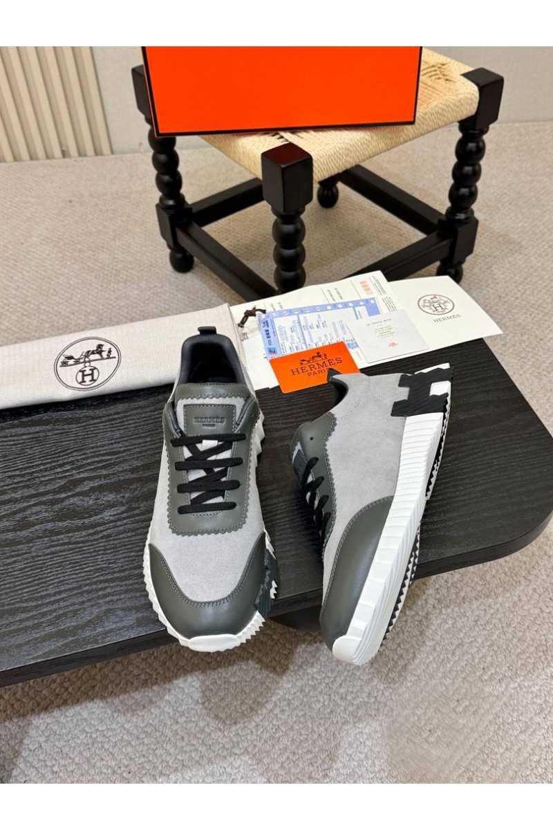 Hermes Мужские кроссовки Bouncing - Grey