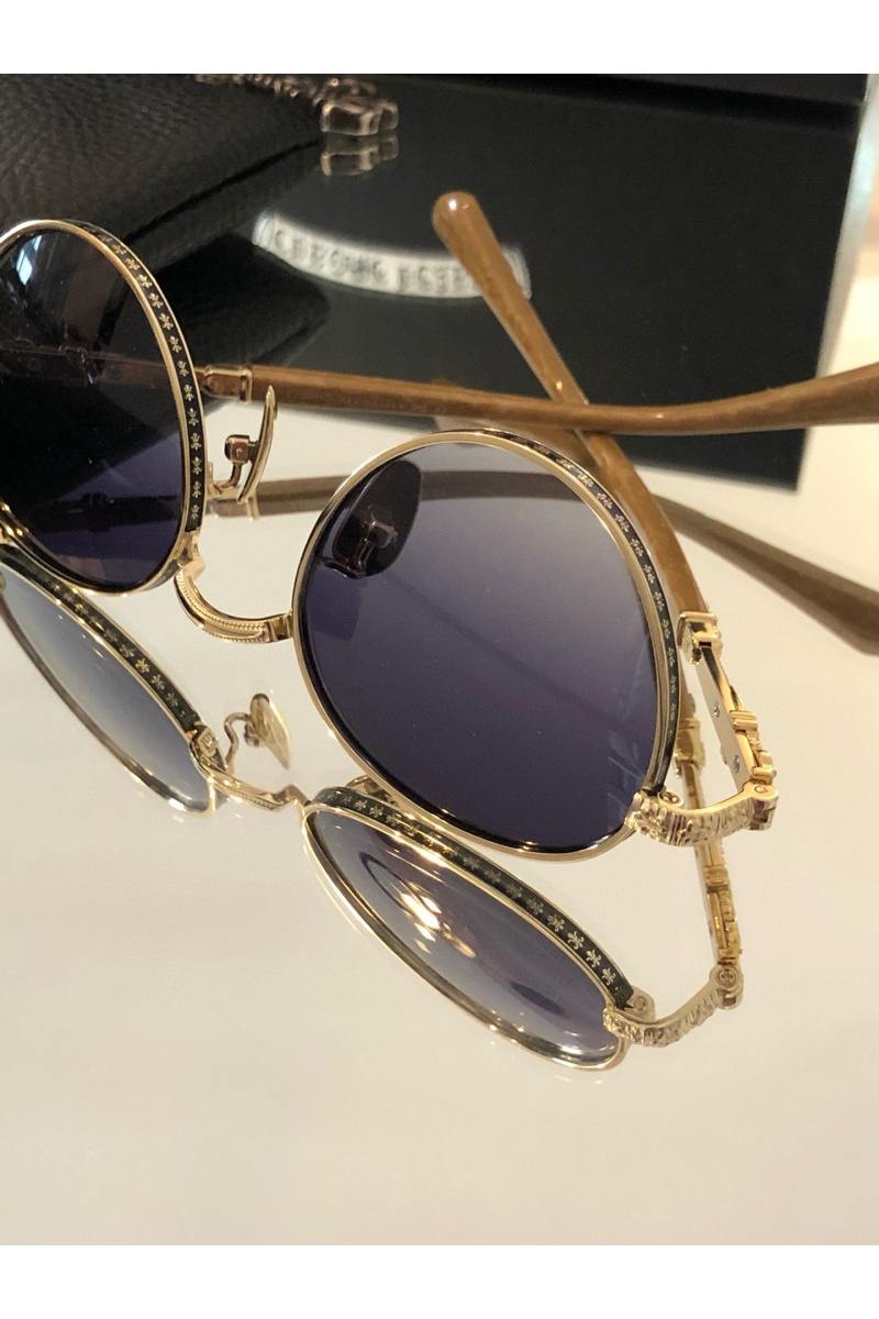 Chrome Hearts Солнцезащитные очки Metal Oval