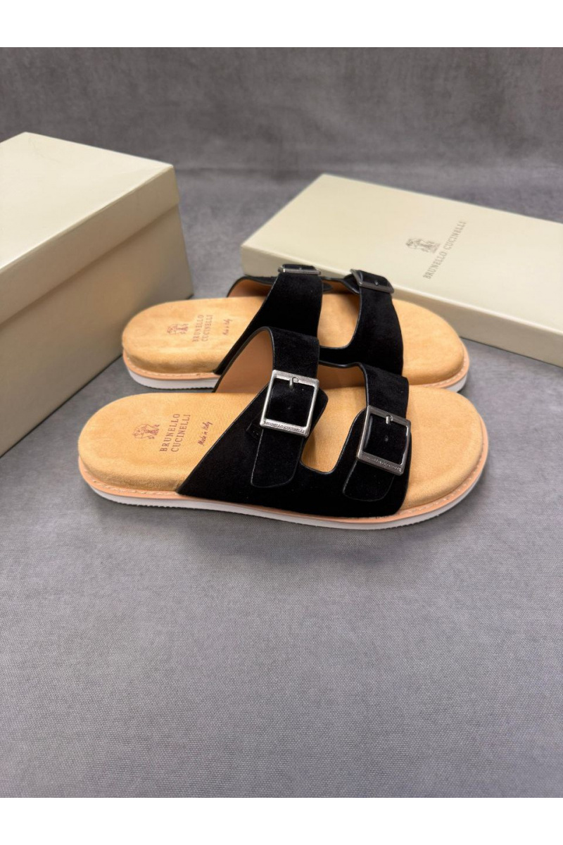 Designer Замшевые шлёпанцы  Urban - Black