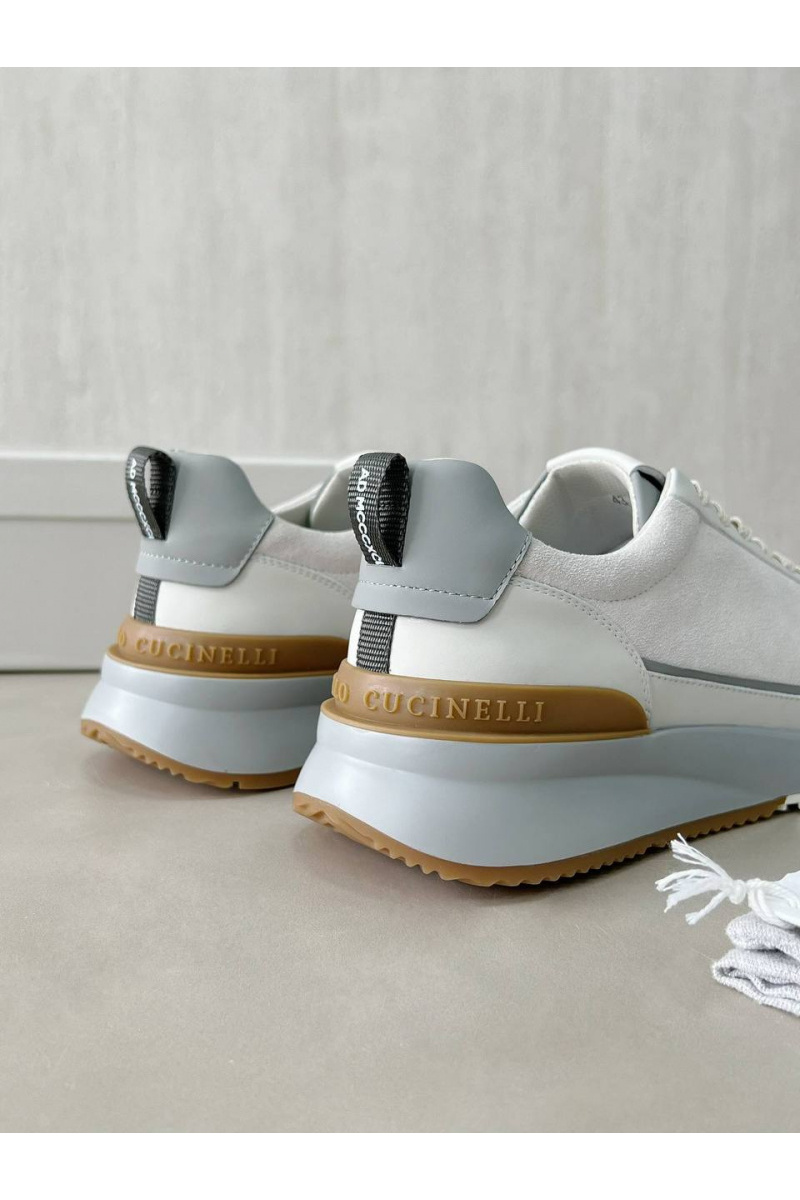 Designer Замшевые кроссовки Premium - White