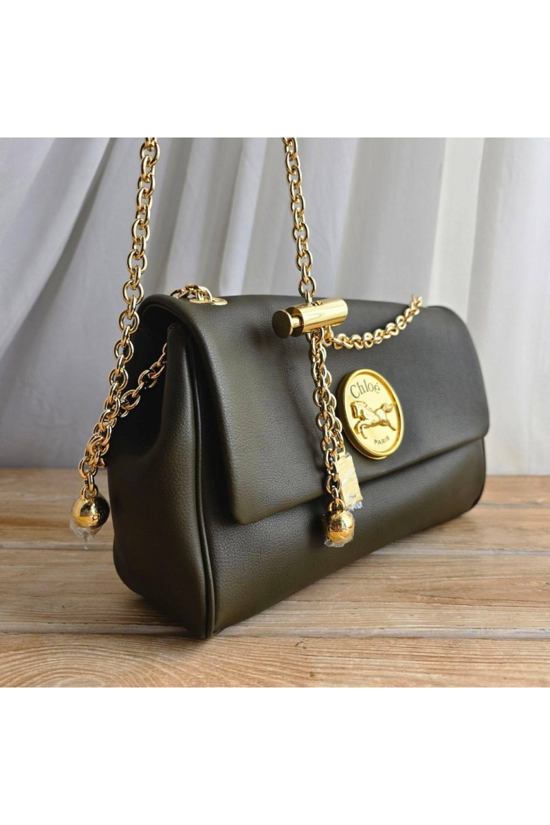 Chloe Кожаная сумка 28x17 см