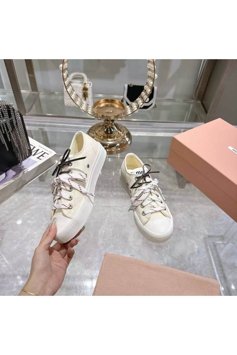 MIU MIU Женские кроссовки premium