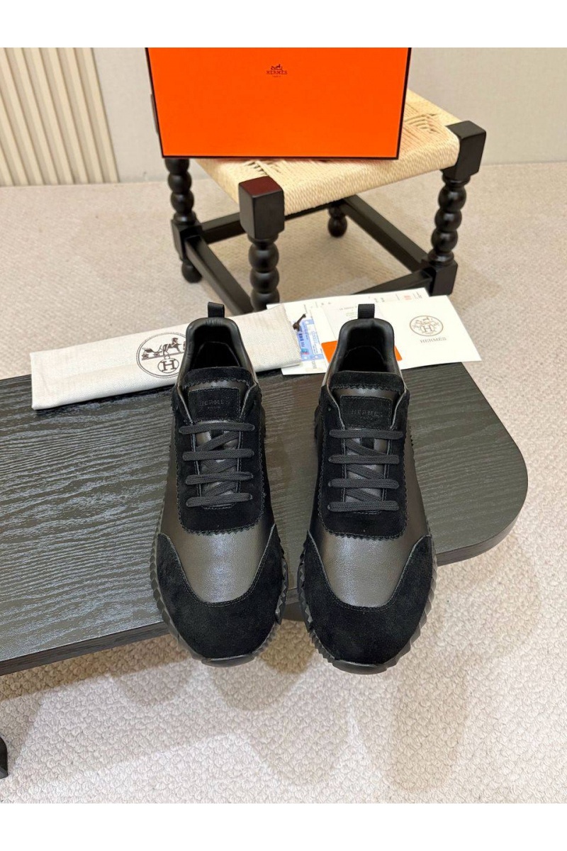 Hermes Мужские кроссовки Bouncing - Black