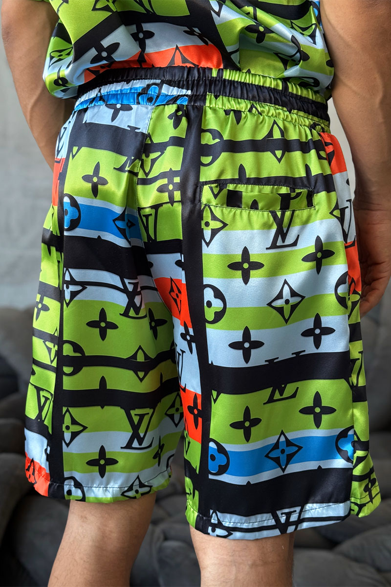 Lоuis Vuittоn Брендовые мужские шорты Monogram All-over