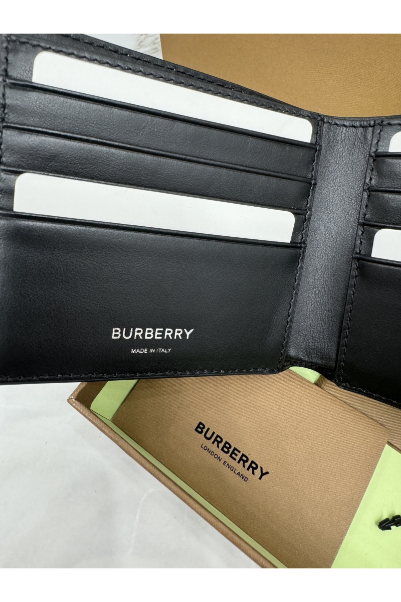 Burberry Кожаный кошелёк Premium 11x10 см 