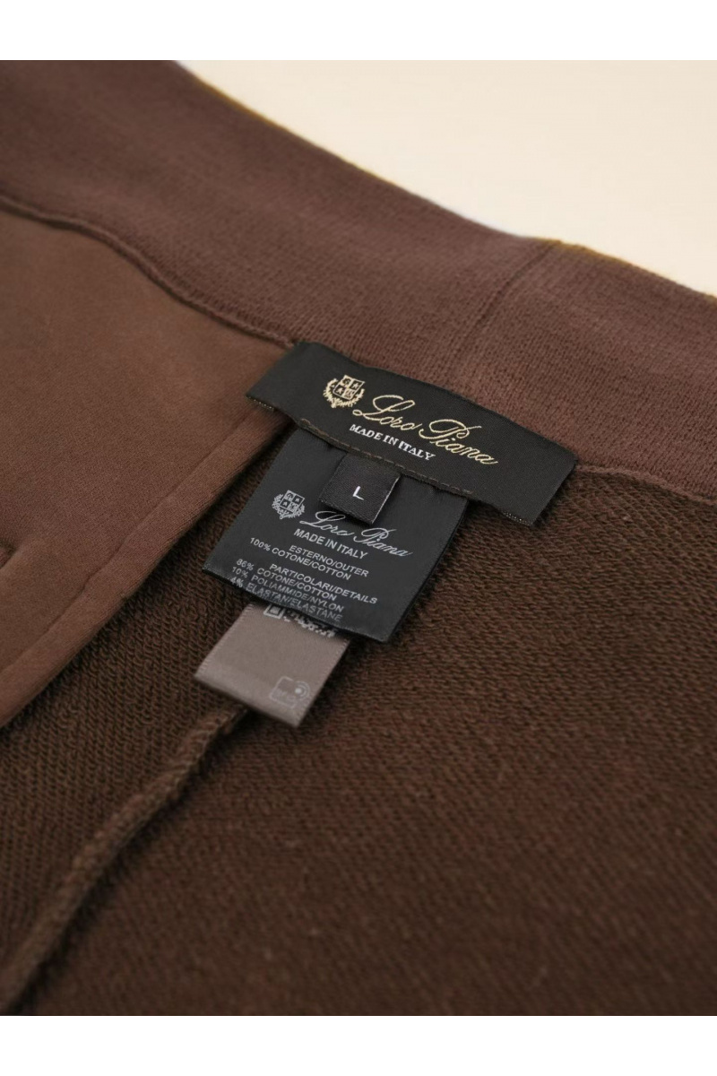 Loro Piana Мужские коричневые шорты premium