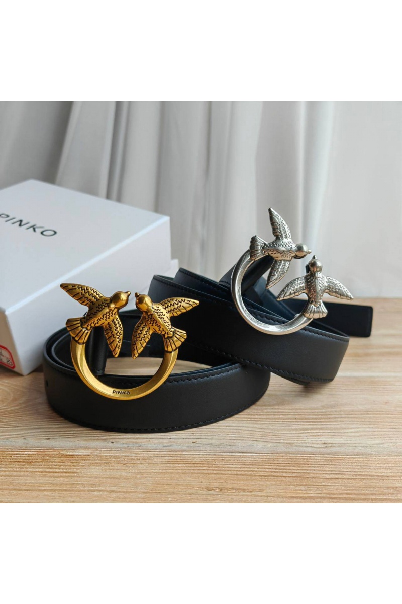  Кожаный ремень Love - длина 80 / 85 см (2 расцветки)