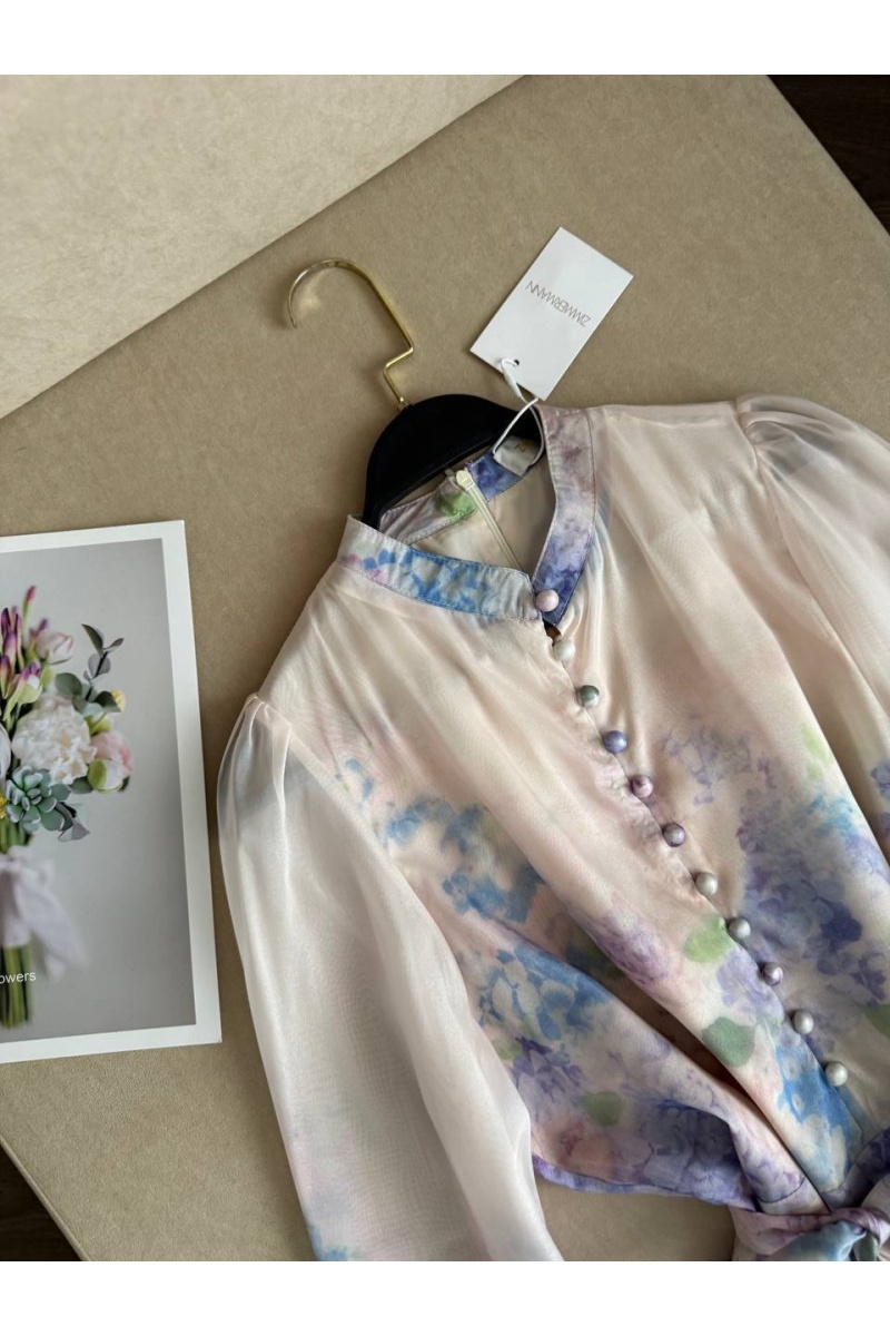 Zimmermann Женское платье с цветочным принтом premium