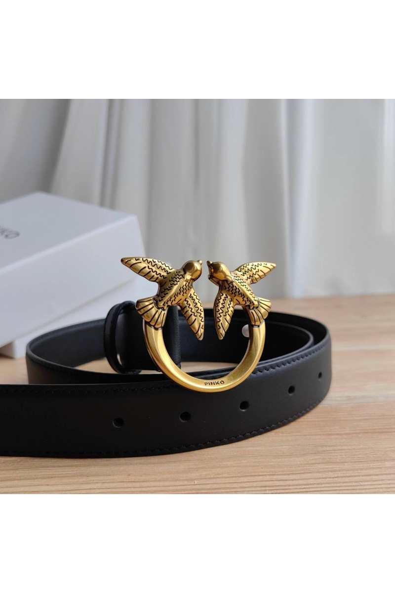  Кожаный ремень Love - длина 80 / 85 см (2 расцветки)