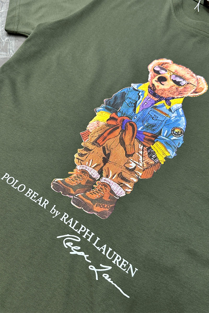 Polo Ralph Lauren Мужская футболка "Bear" - Green 
