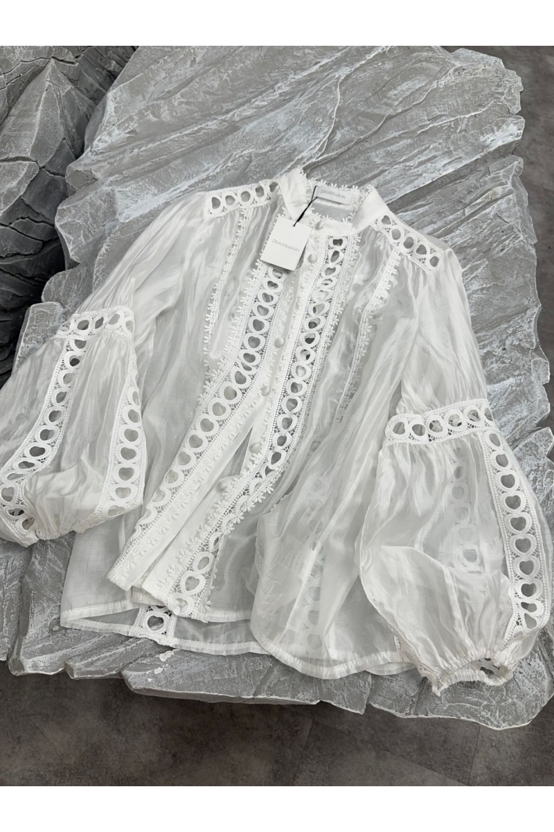 Zimmermann Женская блузка белого цвета Zimmermann