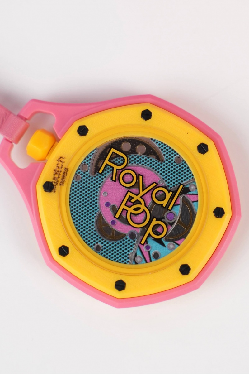 Designer Clothing Часы Audemars Piguet x Swatch "Royal Pop" Otg Roz premium