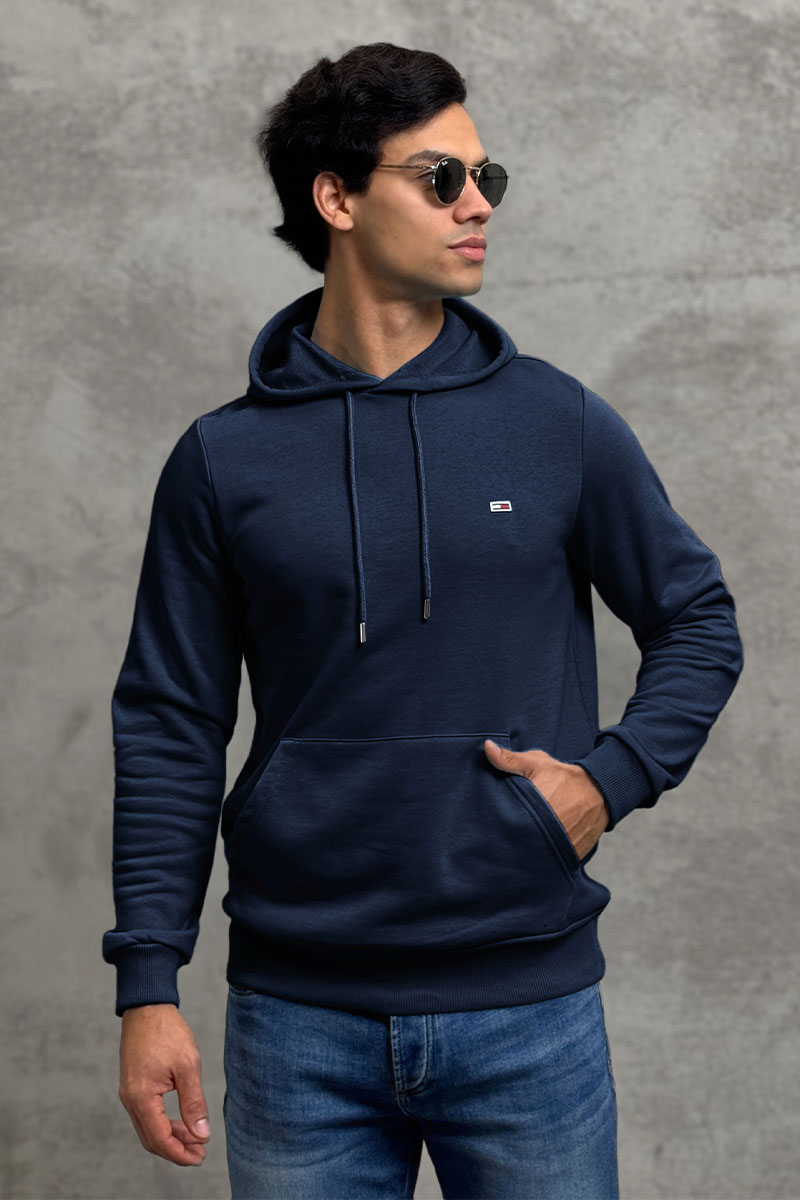Tommy Hilfiger Мужское худи тёмно-синего цвета
