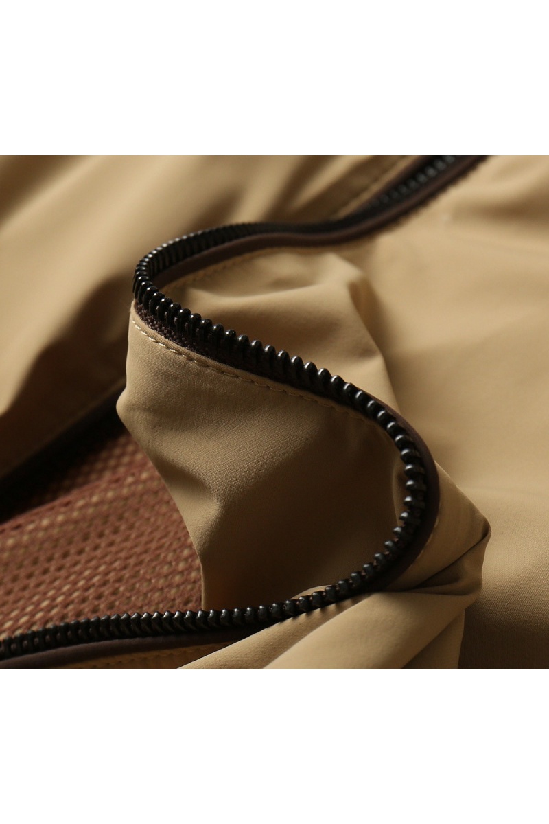 Zegna Ветровка бежевого цвета premium