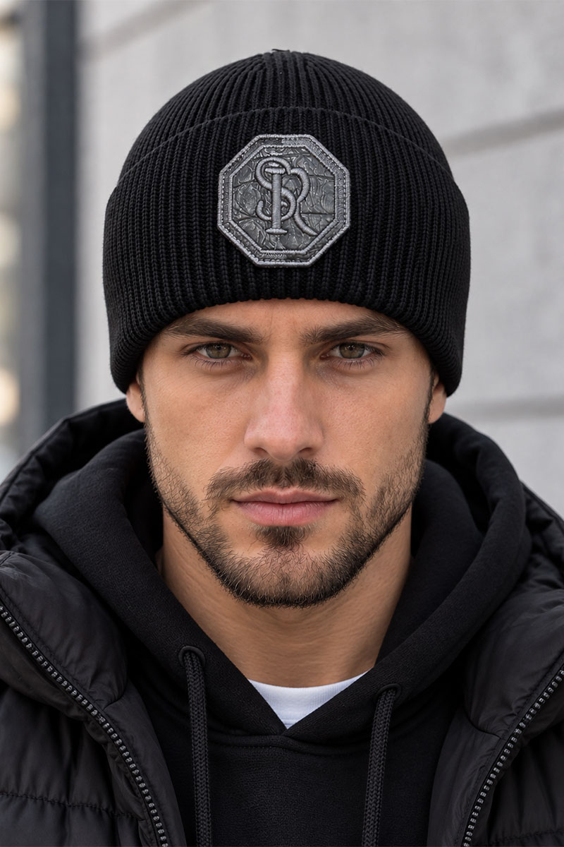 Stеfаnо Riссi Шапка logo-embroidered - Black