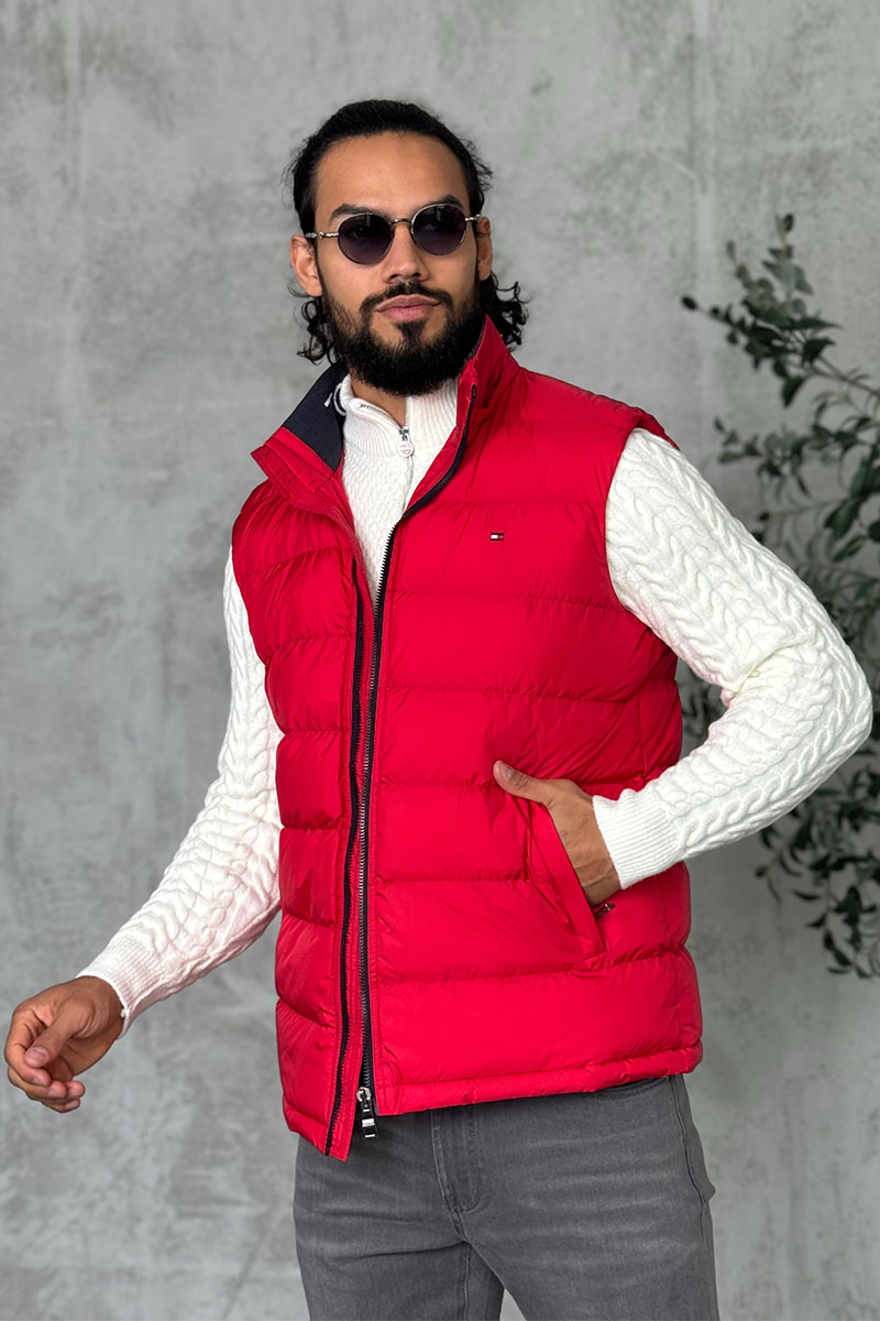 Tommy Hilfiger Мужской красный жилет 