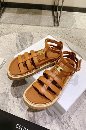 Женские сандалии Premium - Brown