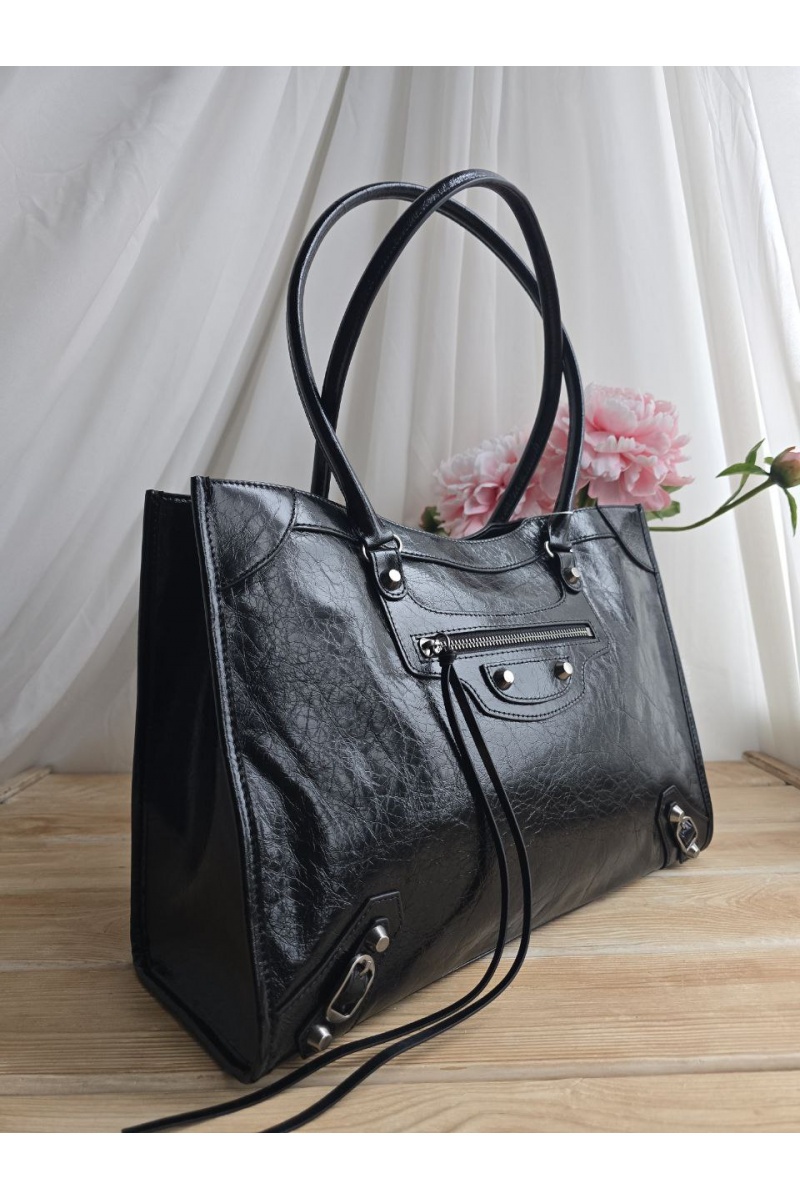 Balenciaga Кожаная сумка Le City 37x25 см