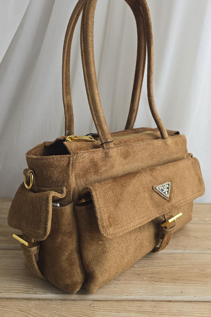 Prada Замшевая сумка 30x16 см