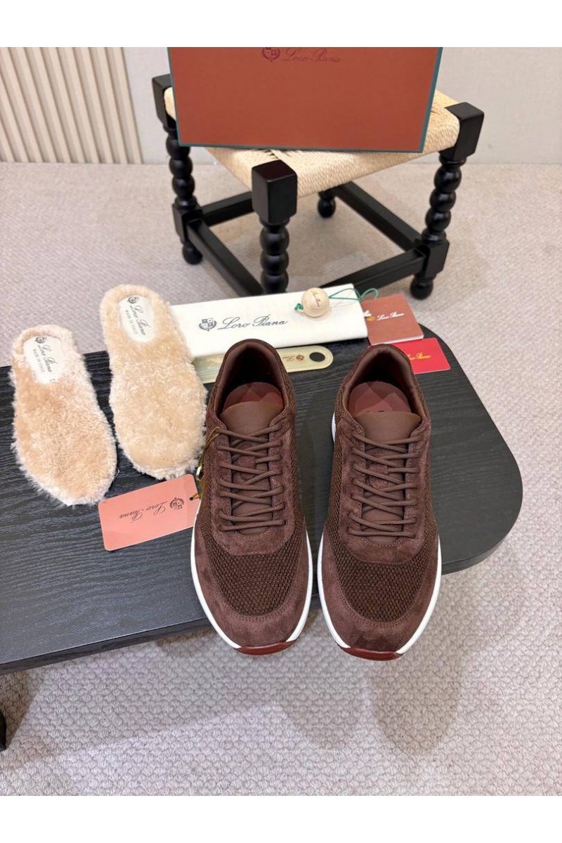Loro Piana Мужские кроссовки Week End Walk