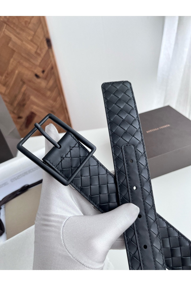 Bottega Veneta Кожаный ремень Premium (ширина 4 см)
