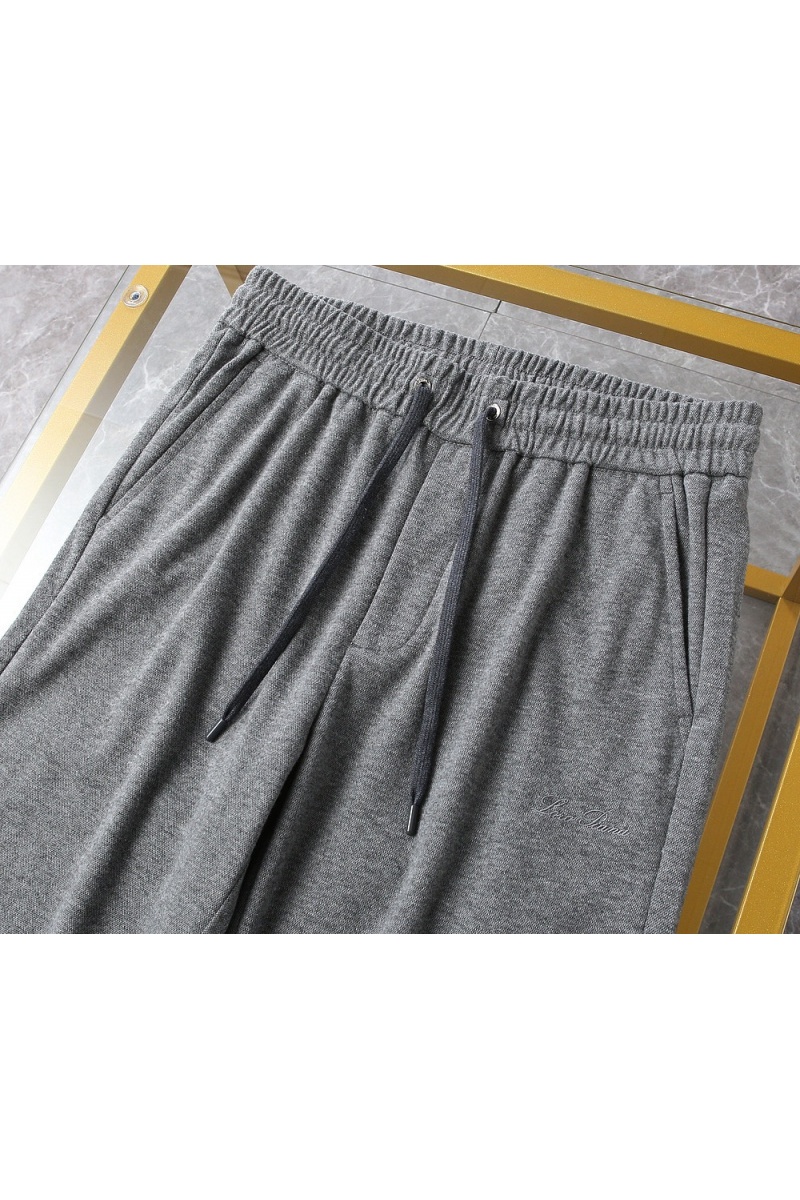 Loro Piana Серые штаны premium