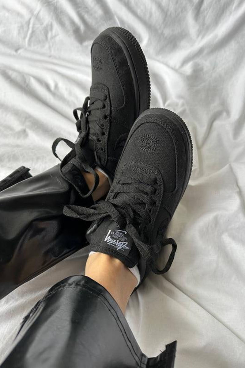 Nike Кроссовки Stussy x AF1 Low - Black