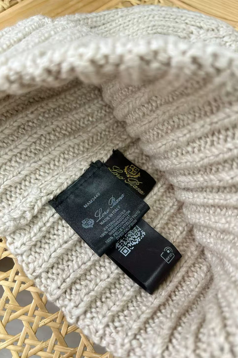 Loro Piana Мужская шапка Niseko Premium - Beige 