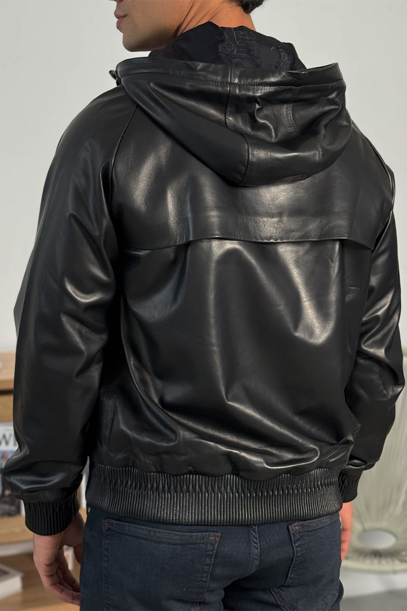 Designer Clothing Мужская кожаная куртка Berluti Premium