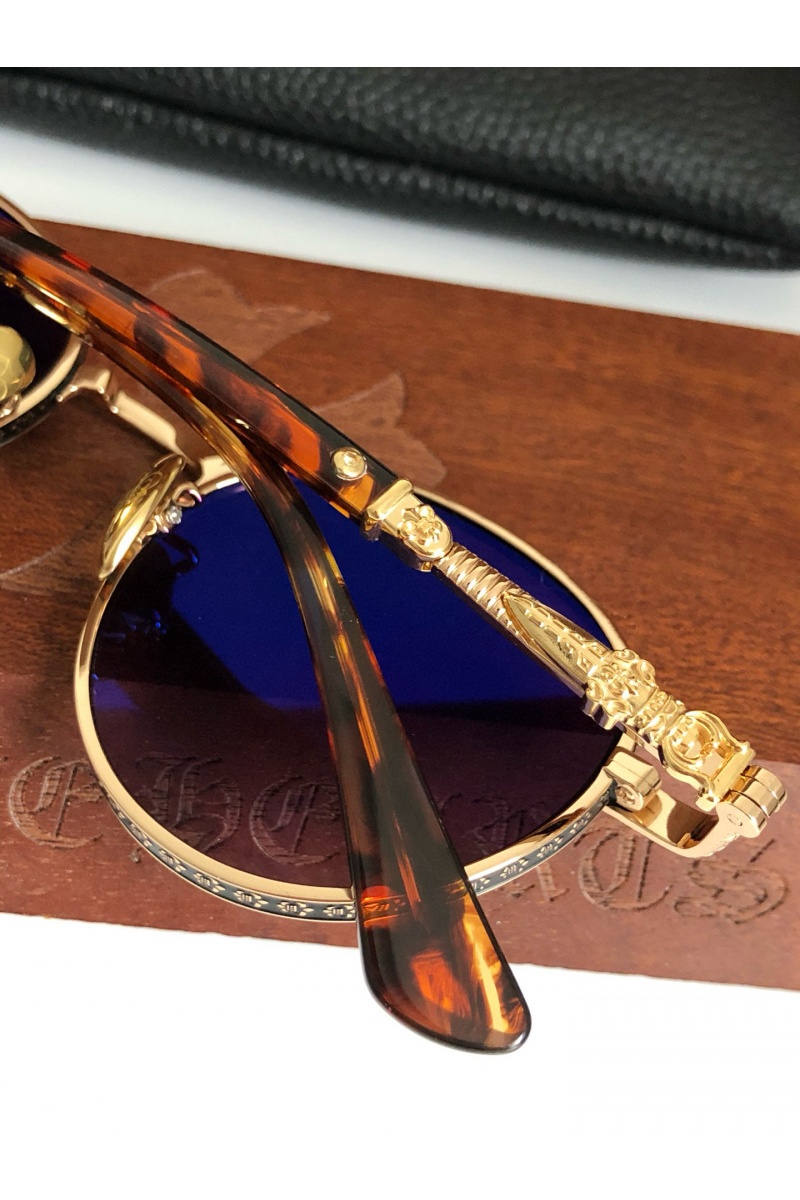 Chrome Hearts Солнцезащитные очки Metal Oval