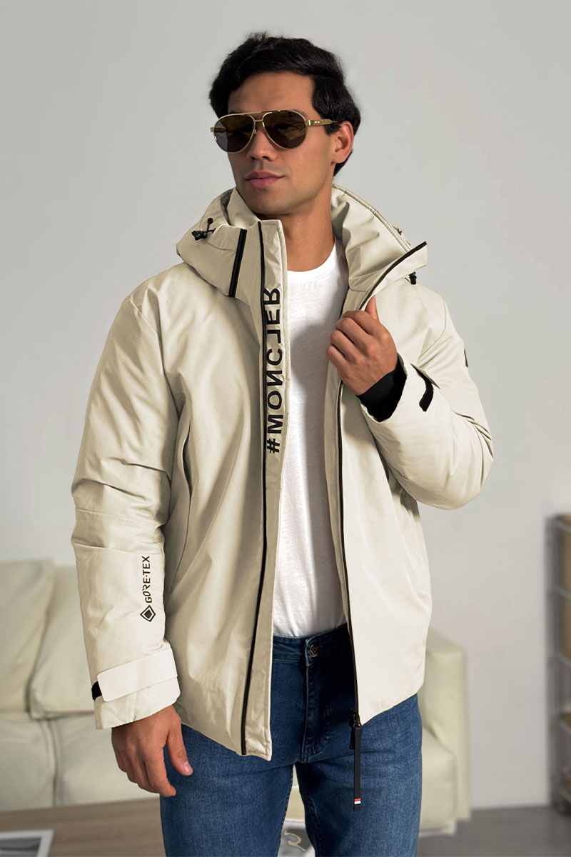Moncler Пуховик Grenoble Gore-Tex - White Dove 