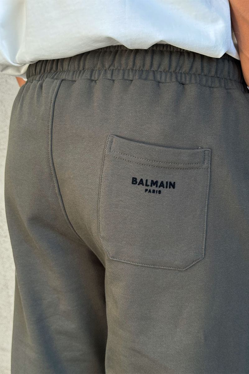 Balmain Зелёный спортивный костюм