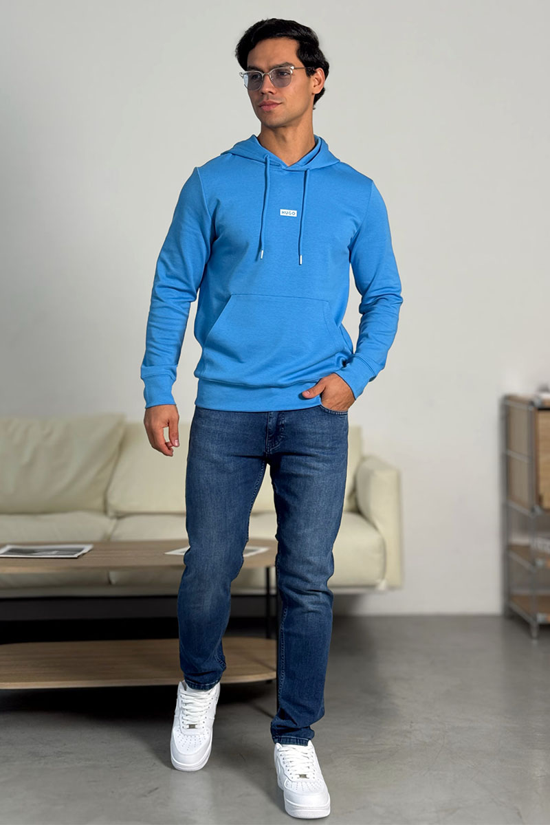 Hugо Воss Мужское худи Nazardo - Blue 