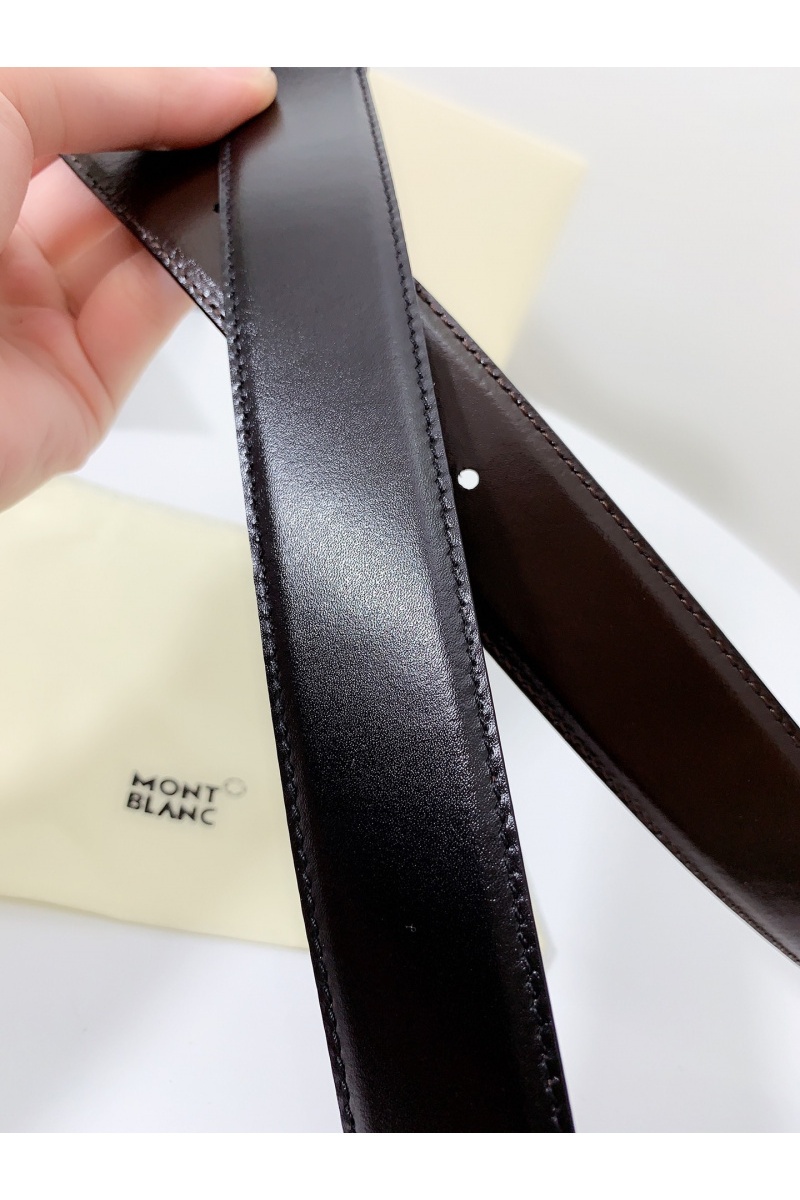 Montblanc Двусторонний кожаный ремень Premium (ширина 3.5 см)