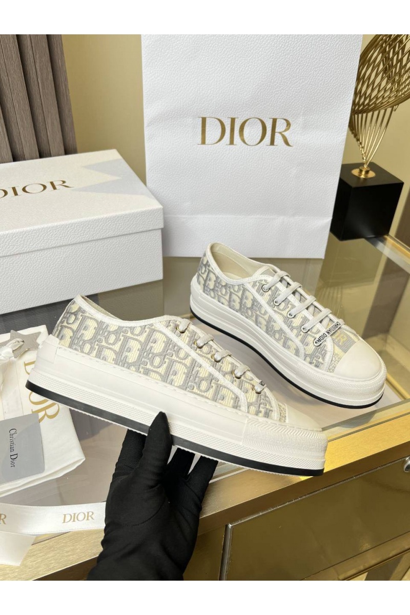 Dior Женские кеды на платформе Walk'n' premium