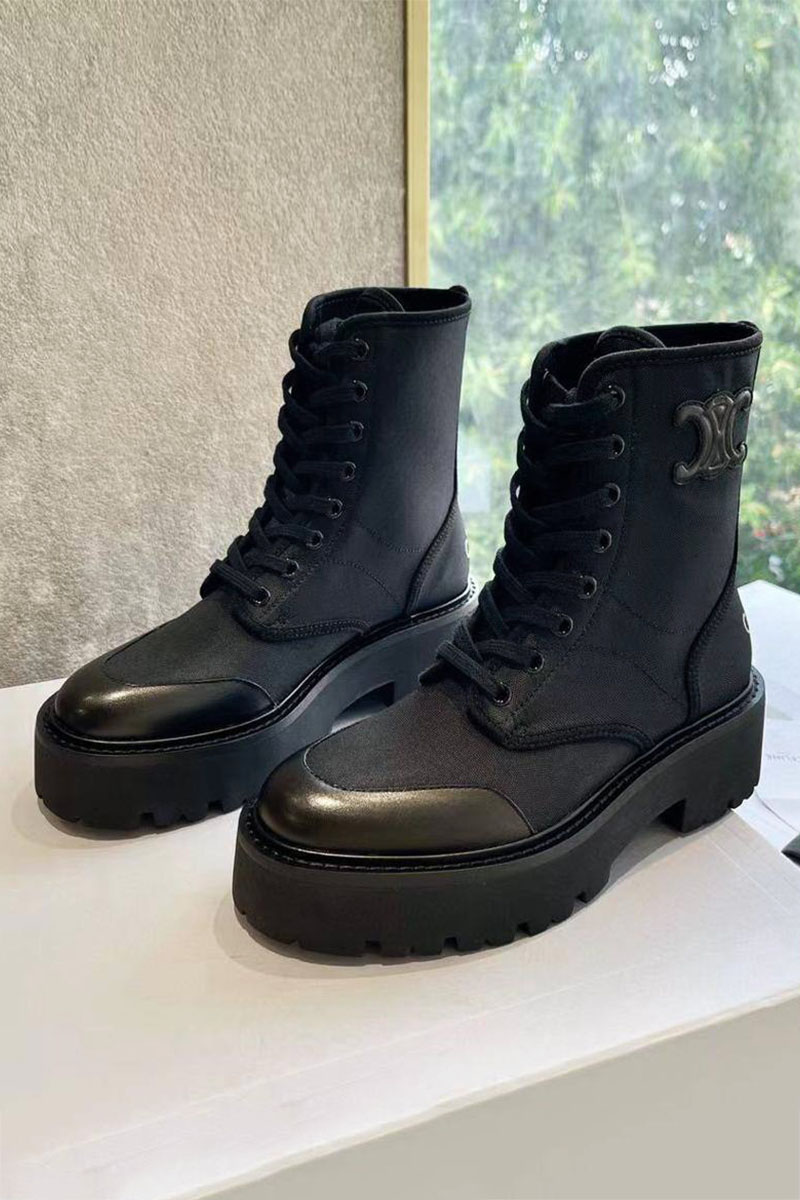 Celine Женские ботинки чёрного цвета