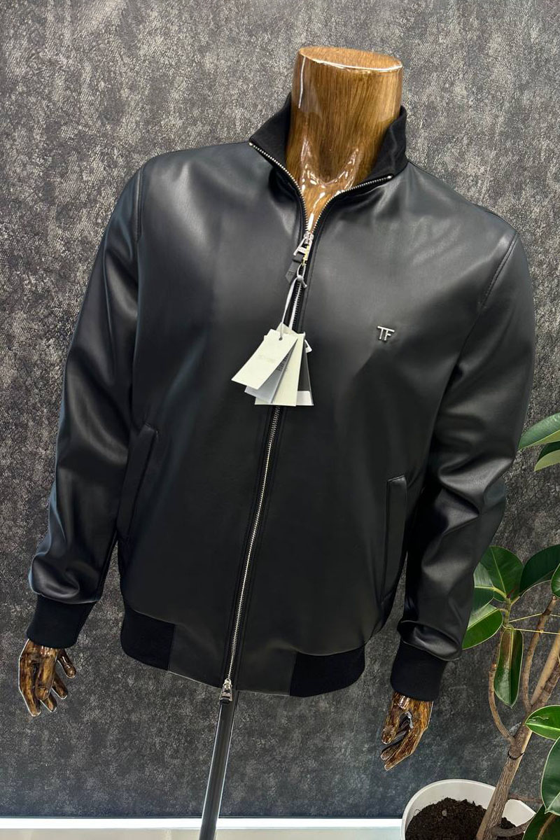 Tom Ford Мужская кожаная куртка 