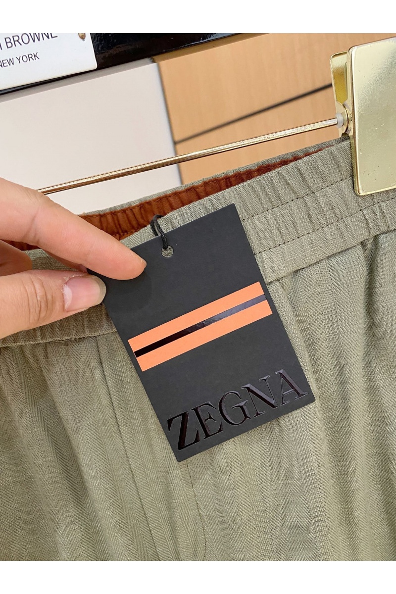Zegna Шорты цвета хаки premium