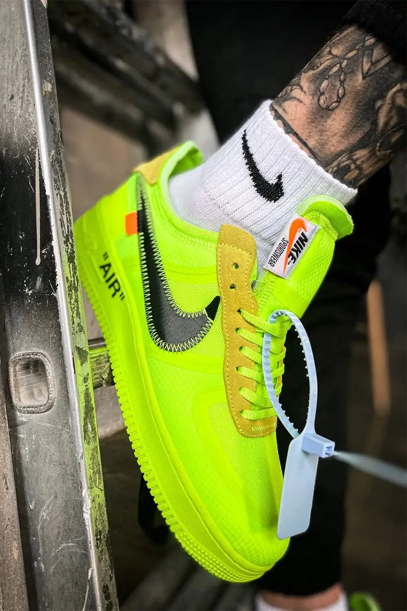 Af1 x off white volt hotsell