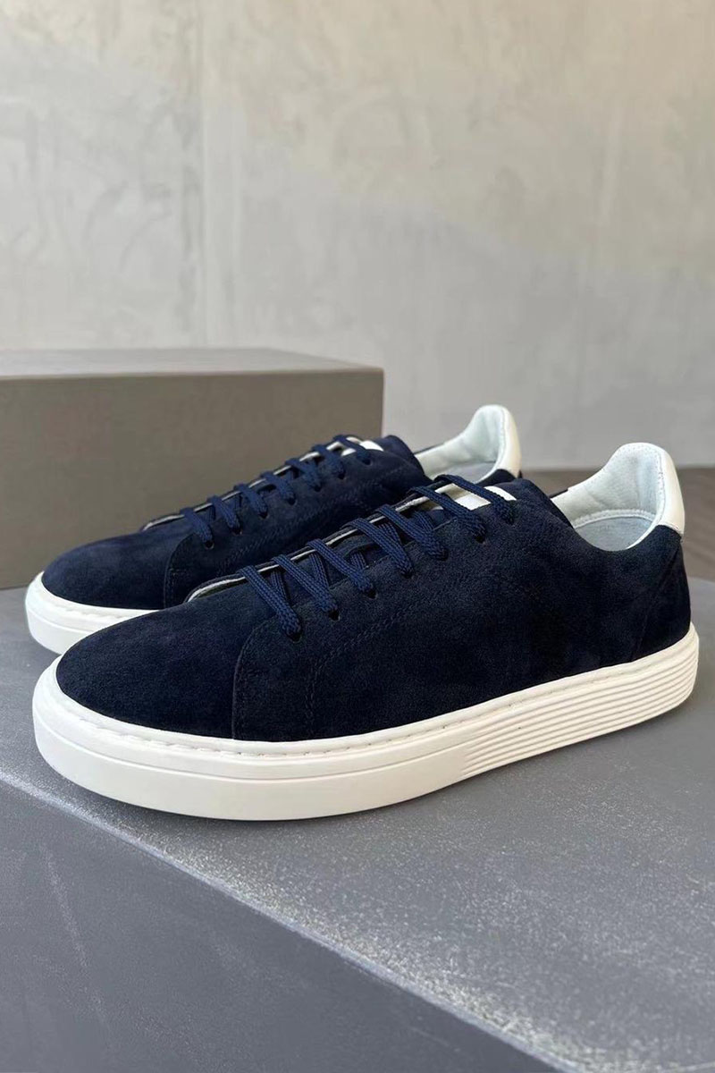 Designer Синие замшевые кроссовки 