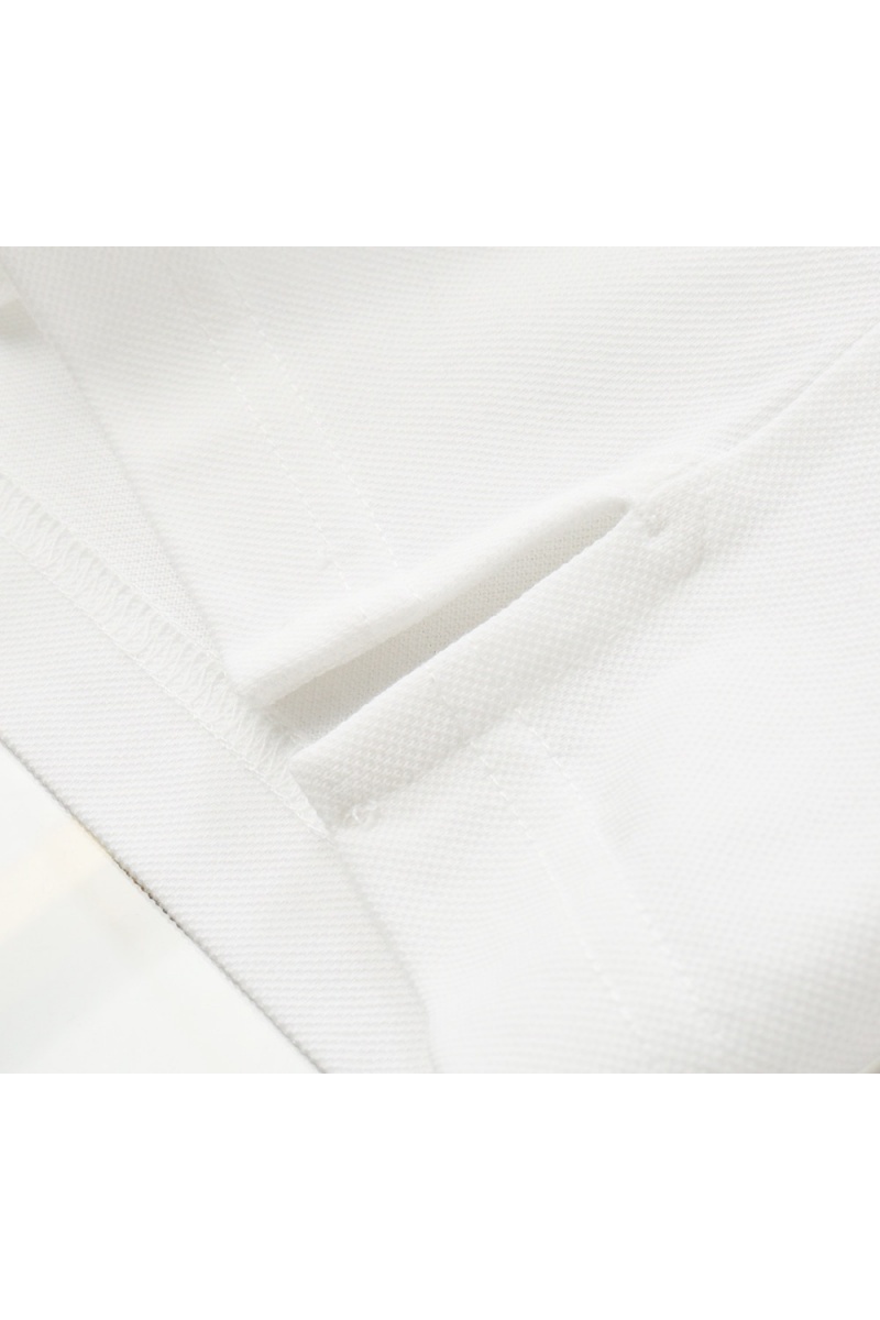 Loro Piana Мужское белое поло premium