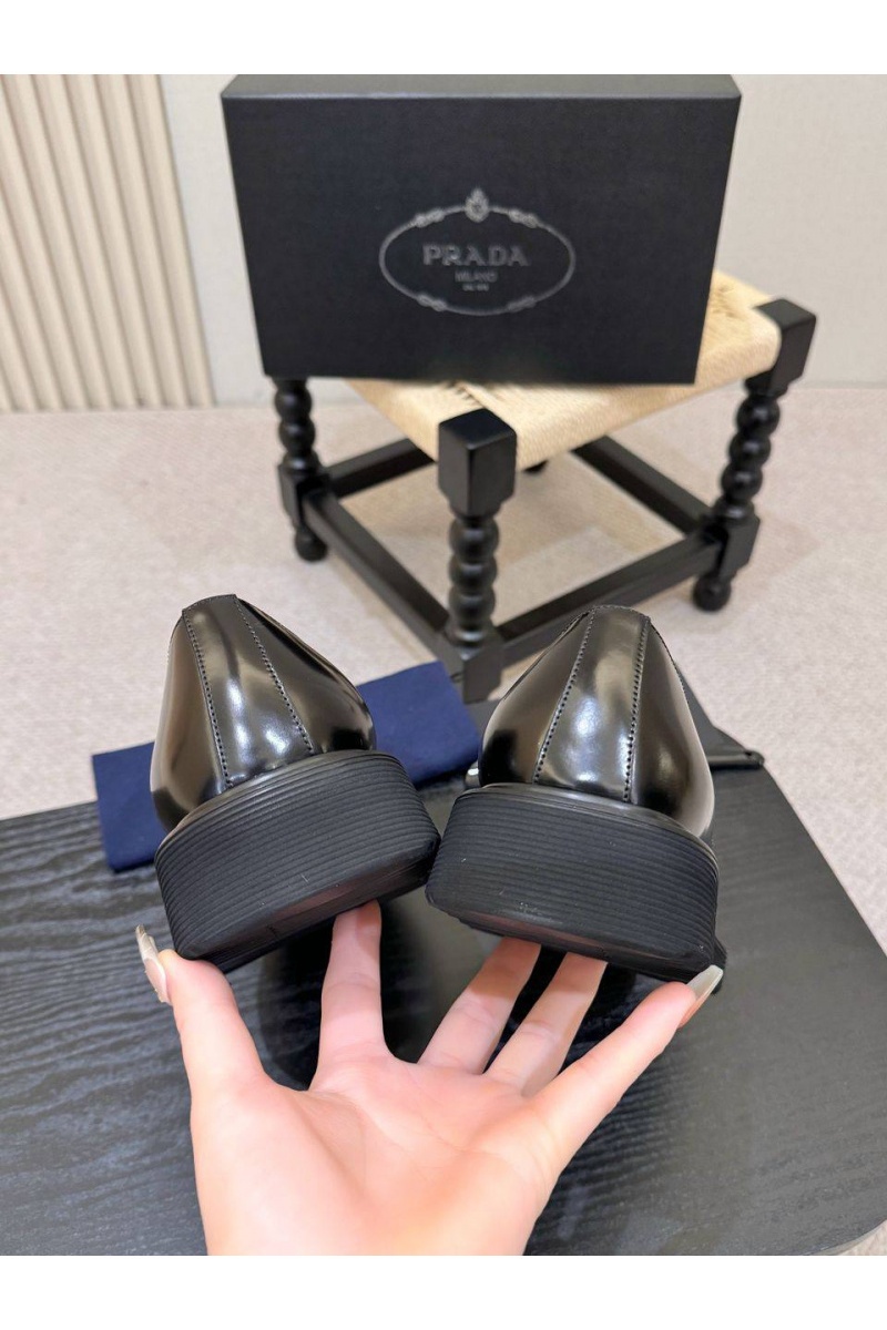 Prada Лакированные ботинки premium - Black