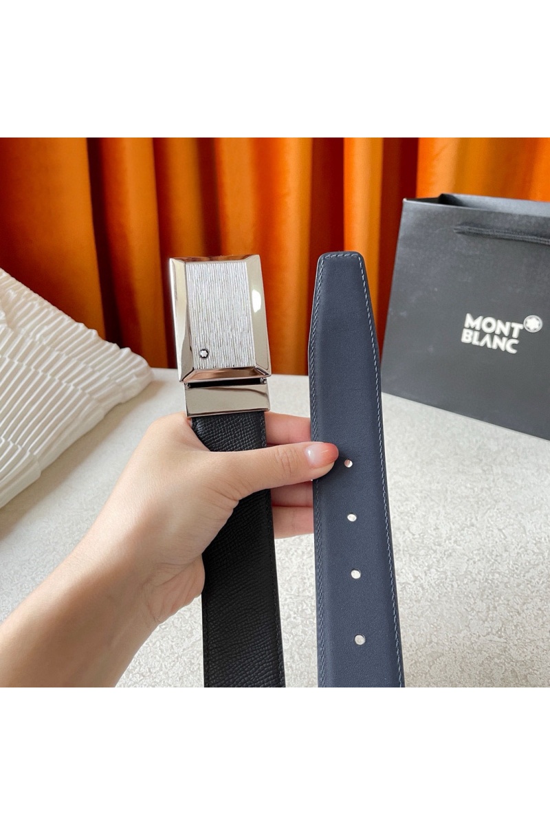 Montblanc Двусторонний кожаный ремень Premium (ширина 3.5 см)