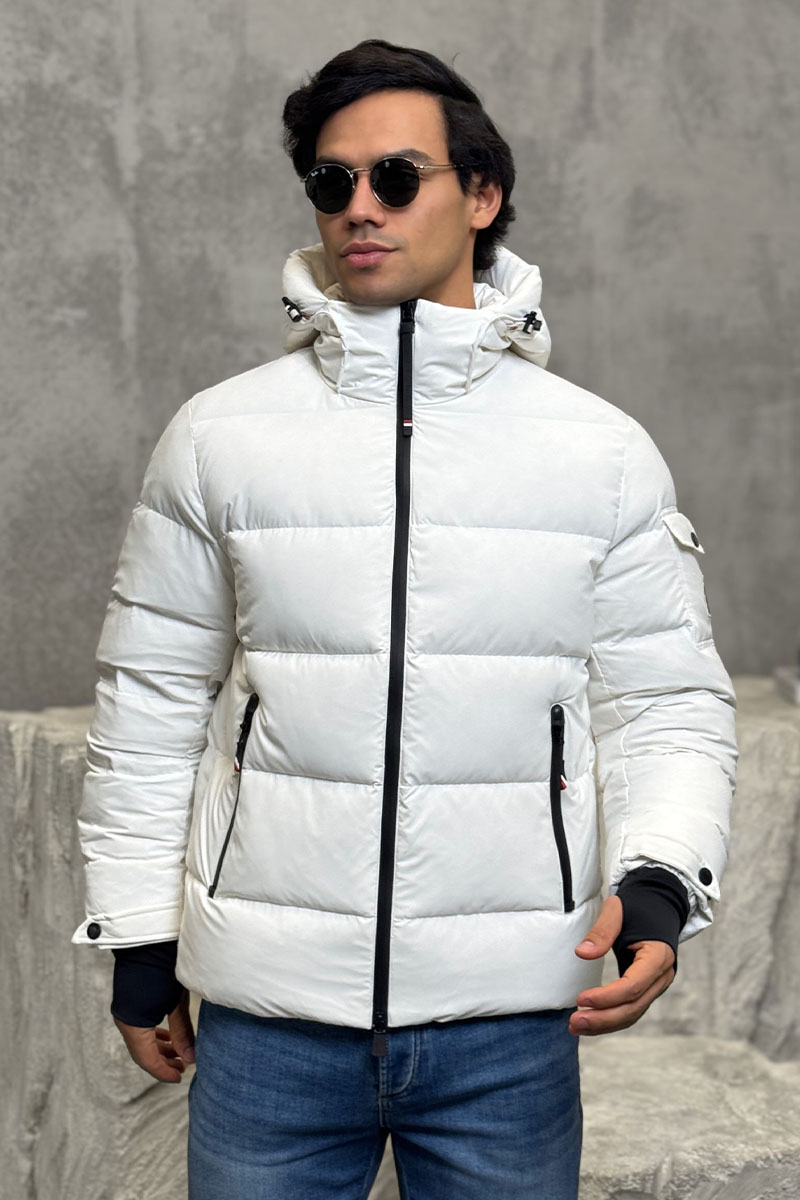 Moncler Мужской пуховик Grenoble - White