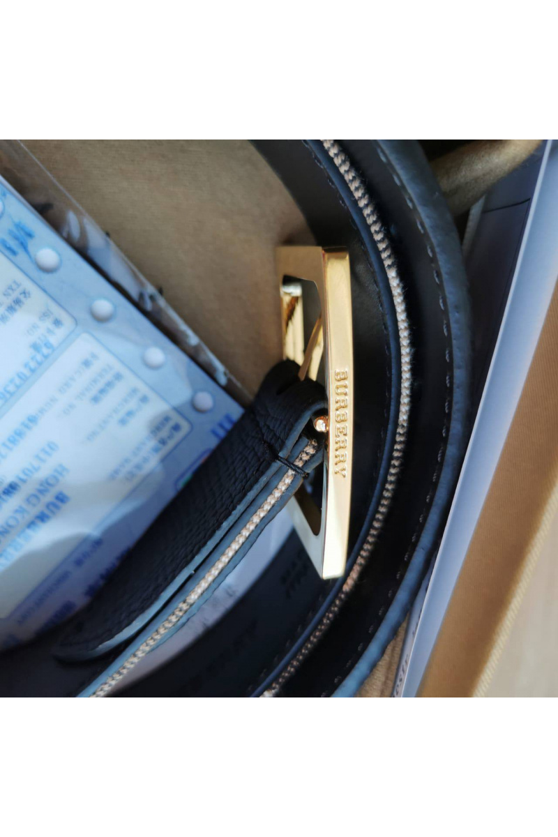 Burberry Кожаный ремень (ширина 3 см)