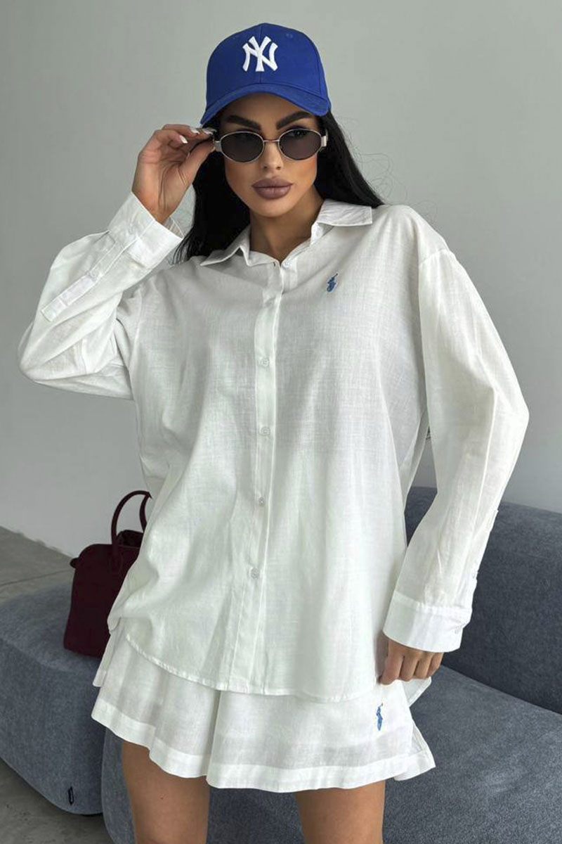 Polo Ralph Lauren Женский белый костюм premium