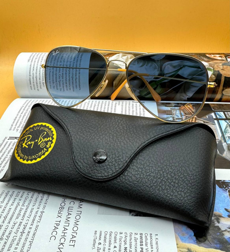 Ray Ban Солнцезащитные очки Aviator Large Metal