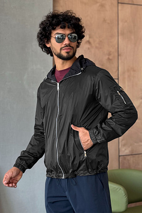 Двусторонняя ветровка 