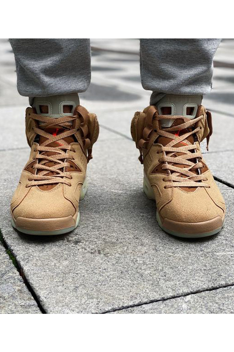 nike x travis scott air jordan 6 british khaki