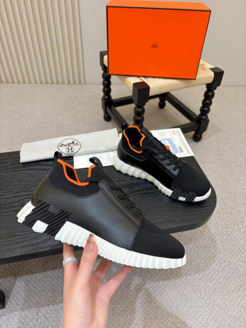 Hermes Мужские кроссовки Depart - Black